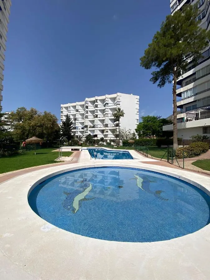 Apartamento Diorama D Con Impresionante Vista, Piscina Y Parking Бенальмадена Испания